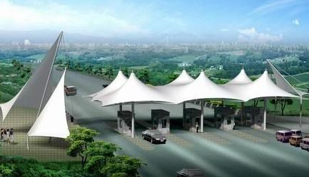 合肥膜結(jié)構(gòu)車棚廠家：膜結(jié)構(gòu)車棚怎么裁剪？